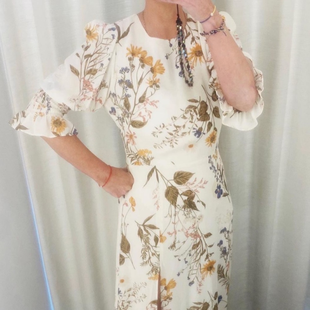 Reformation Carolena Dress Frolic